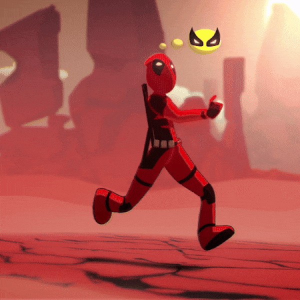 Animación de Deadpool - Void Run Cycle