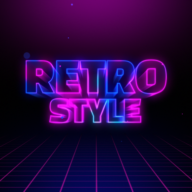 Como Crear Una Animación Intro al Estilo Retro (Synthwave) 25 Intro retro after effects