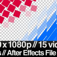 15 Videos of Elegant Transition Overlays + AE File