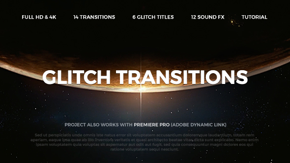 Glitch Transitions 1 Glitch Transitions