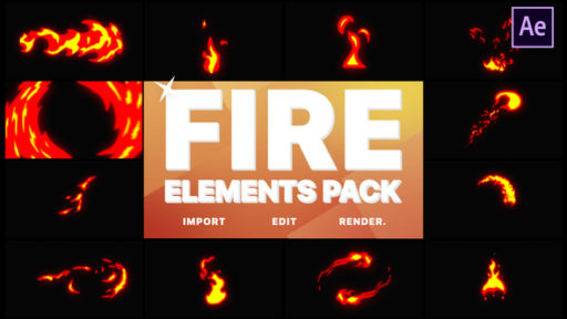 Fire Elements | After Effects
