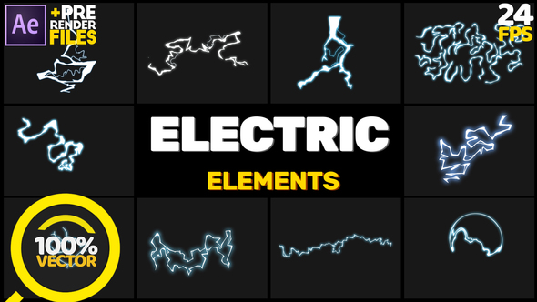 Electric Elements // After Effects