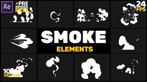 Smoke Elements // After Effects
