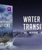Realistic Water Wave Transitions | 4K