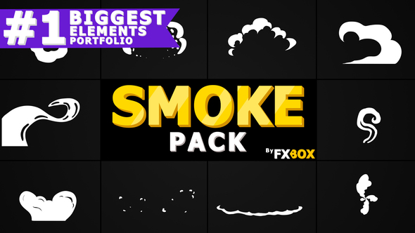2D FX Smoke Elements | After Effects 1 2D FX Smoke Elements | After Effects