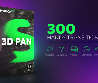 3D Transitions