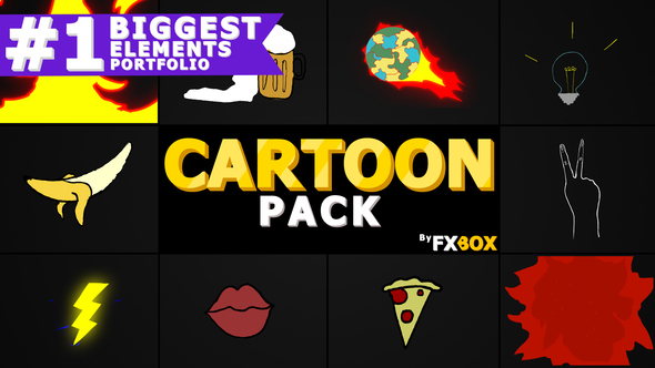 Cartoon Elements | After Effects