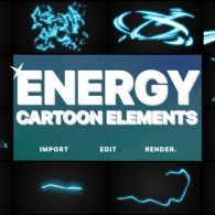 Cartoon Energy Elements | After Effects