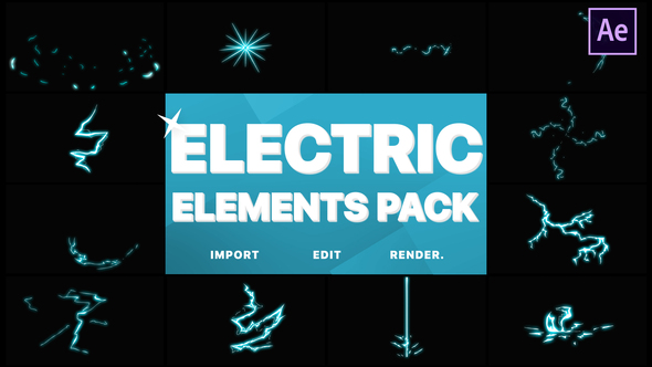 Electric Elements | After Effects 1 Electric Elements | After Effects