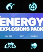 Energy Explosion Elements | After Effects