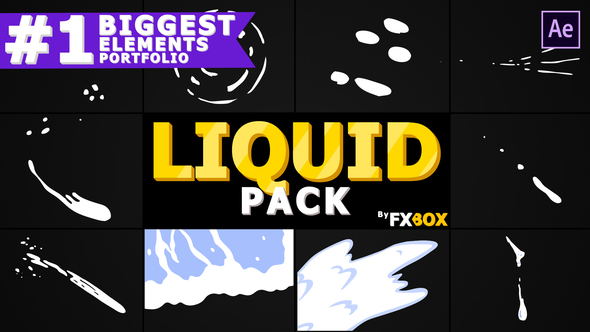 Liquid Shape Elements | After Effects 1 Liquid Shape Elements | After Effects