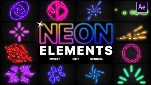 Neon Elements | After Effects