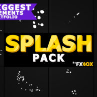 Splash Animated Elements | After Effects