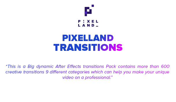 Paquete de transiciones de Pixelland - 2