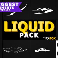 Abstract Liquid Elements | After Effects