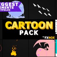 Cartoon Animated Elements | After Effects