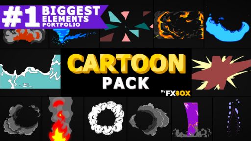 Cartoon Elements Pack | After Effects