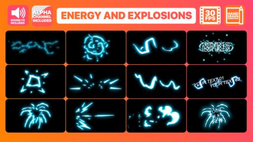 Energy And Explosion Elements | After Effects