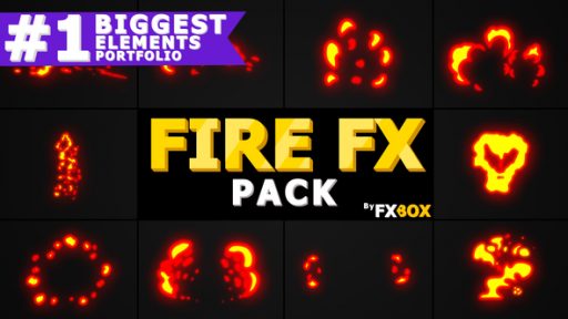 Fire Elements Pack | After Effects