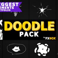 Flash FX Doodle Elements | After Effects
