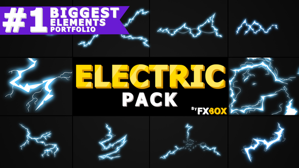 Flash FX Electric Elements | After Effects 1 Flash FX Electric Elements | After Effects