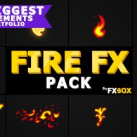 Flash FX FIRE Elements | After Effects
