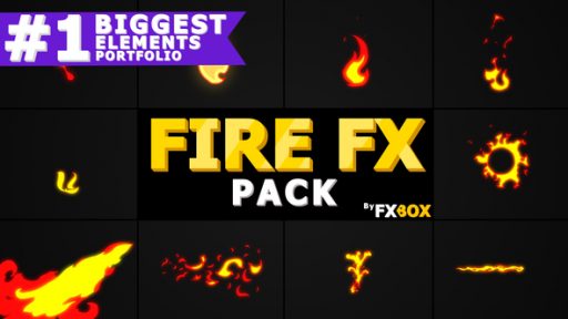 Flash FX FIRE Elements | After Effects