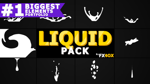Flash FX Liquid Elements | After Effects 1 Flash FX Liquid Elements | After Effects