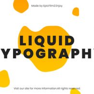 Fresh Liquid Typography