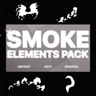 Funny Smoke Elements | After Effects