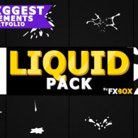 Hand Drawn Liquid Elements And Transitions | After Effects