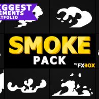 Hand Drawn SMOKE Elements | After Effects