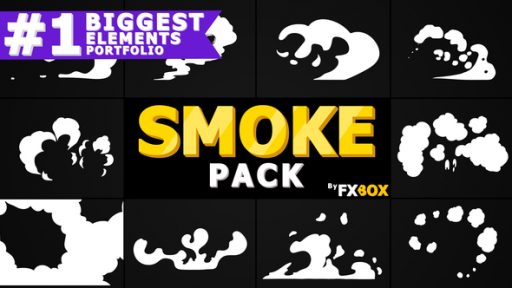 Hand Drawn SMOKE Elements | After Effects