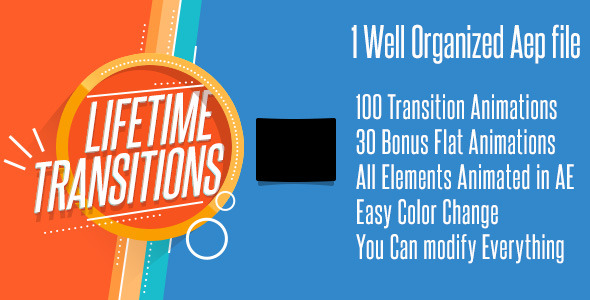 Lifetime Transitions Pack 1 Lifetime Transitions Pack