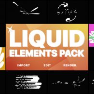 Liquid Motion Elements And Transitions | After Effects