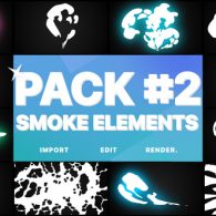 Smoke Elements Pack 02 | After Effects