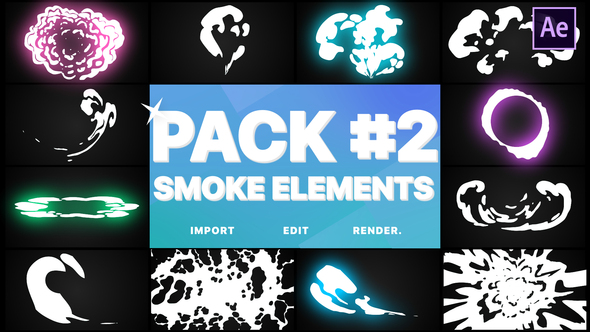 Smoke Elements Pack 02 | After Effects 1 Smoke Elements Pack 02 | After Effects
