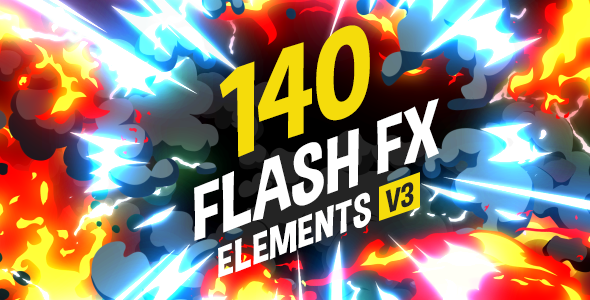 140 Flash FX Elements 1 140 Flash FX Elements