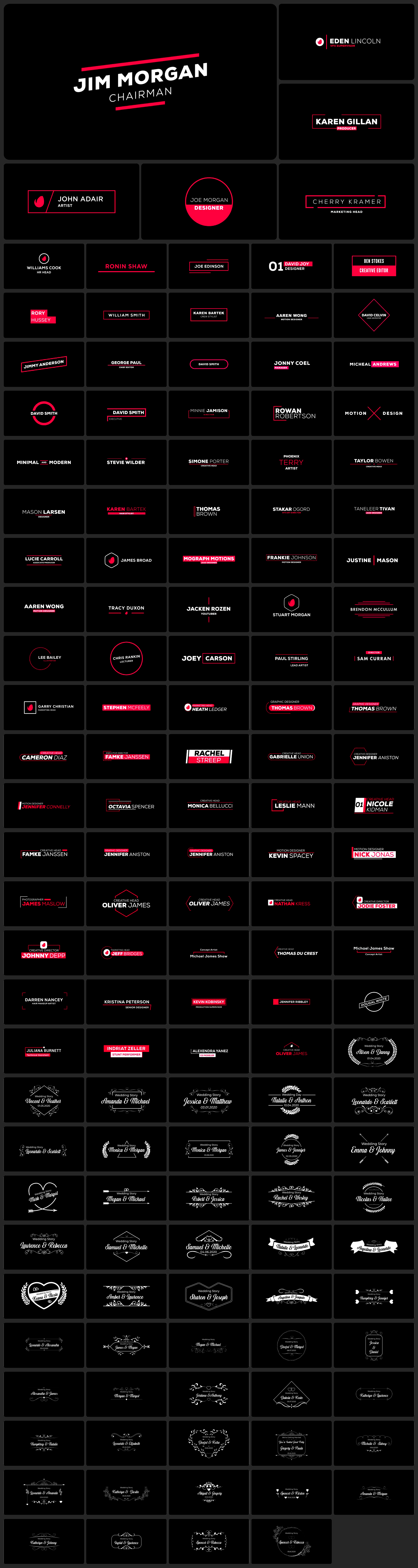 Pack de gráficos | 3300+ animaciones - 15