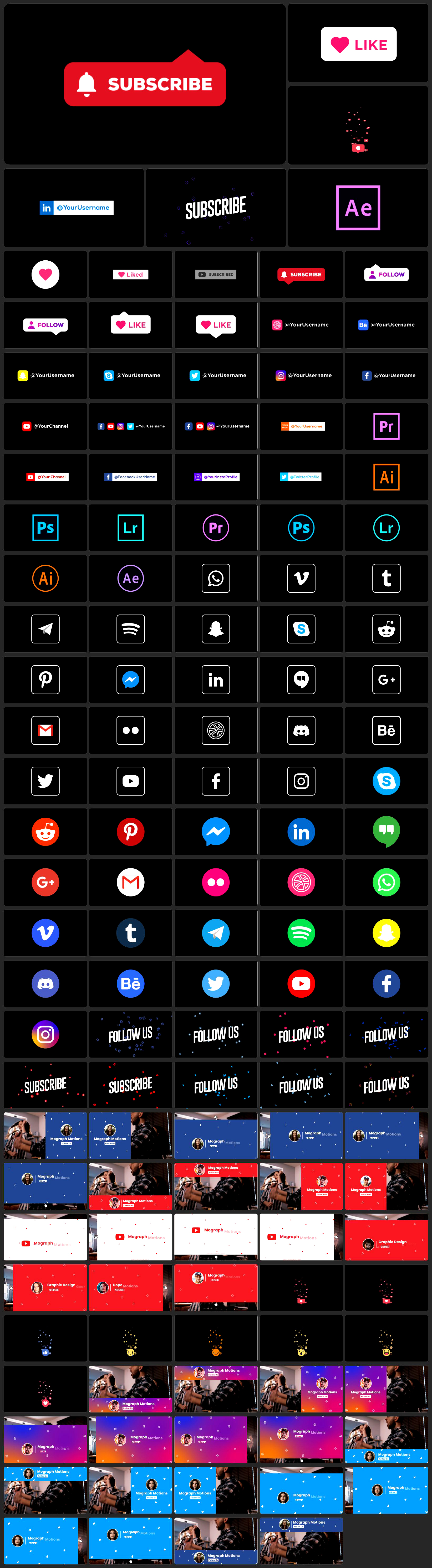 Pack de gráficos | 3300+ animaciones - 27