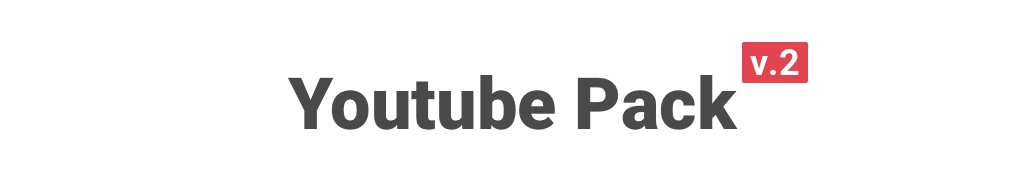Paquete de Youtube - 1