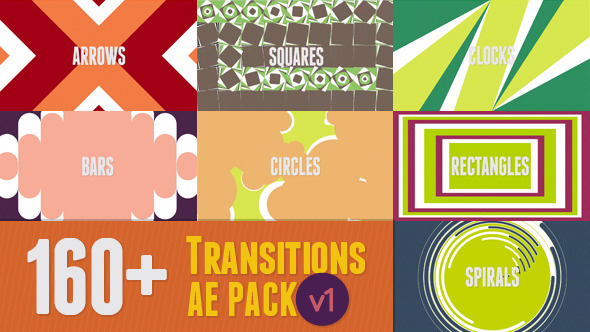 160+ AE Transitions Pack v1 1 160+ AE Transitions Pack v1