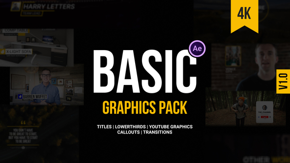 Basic Graphics Pack For Video Creators 1 Basic Graphics Pack For Video Creators