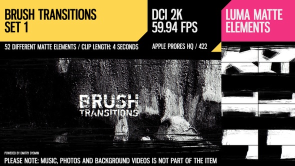 Brush Transitions (2K Set 1) 1 Brush Transitions (2K Set 1)
