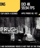 Brush Transitions (4K Set 1)