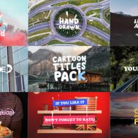 Cartoon Titles Pack | After Effects Template