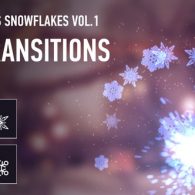 Christmas Snowflakes Transitions Vol.1