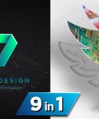 Drawing 3D Logo Reveal