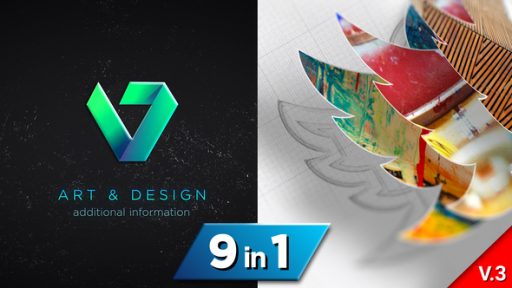 Drawing 3D Logo Reveal