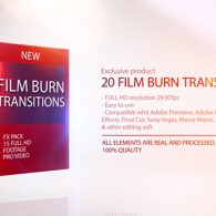 Film Burn Transitions